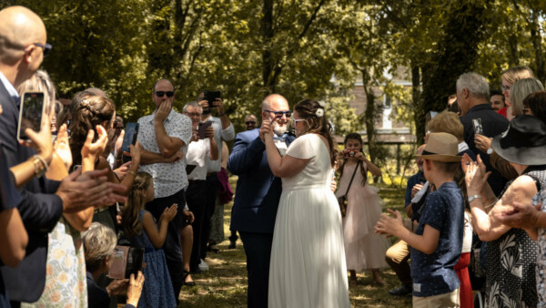 Photos de mariage au Domaine de Cicé-Blossac