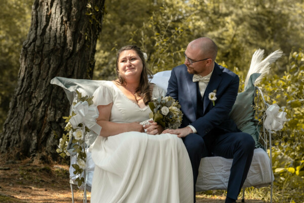 Photos de mariage au Domaine de Cicé-Blossac