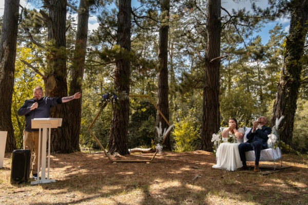 Photos de mariage au Domaine de Cicé-Blossac